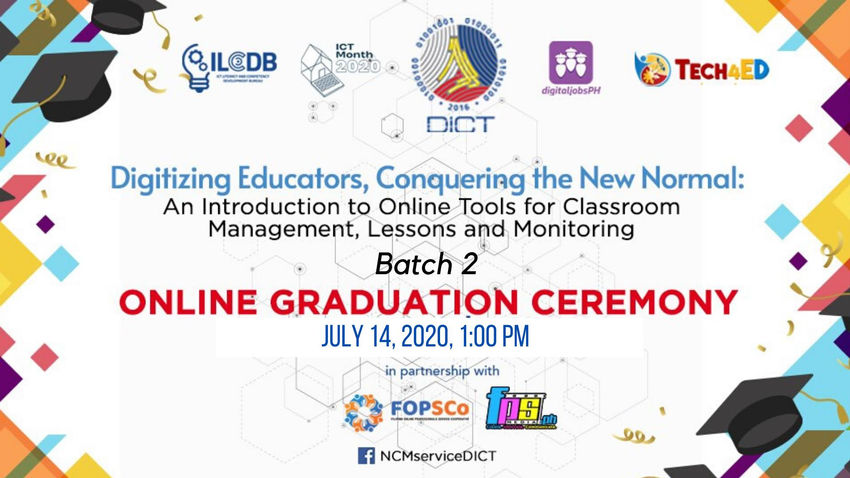 Online graduation: Digitizing Educators Batch 2